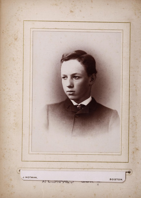 Newton High School, class of 1885 photographs - Dr. Stone's Son? -