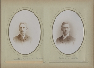 Newton High School, graduation 1895 & few 1896 - Walter Boardman Bullen - Julius M. Dutton -