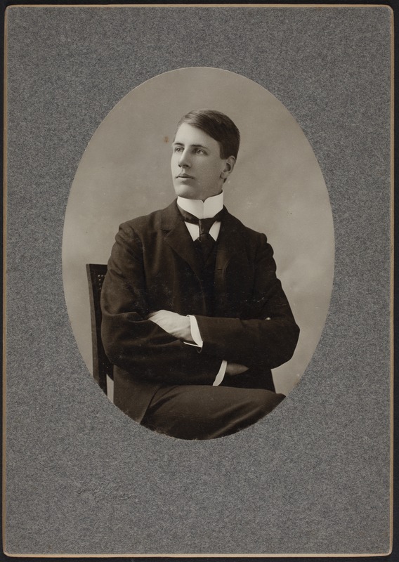 Newton High School Class of 1900 yearbook pictures plus reunion biographies, 1900 - - Otis D. Fellows, Jr. -