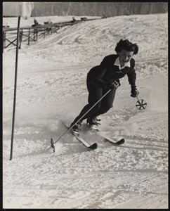 Paula Kann, top U.S. skier of North Conway