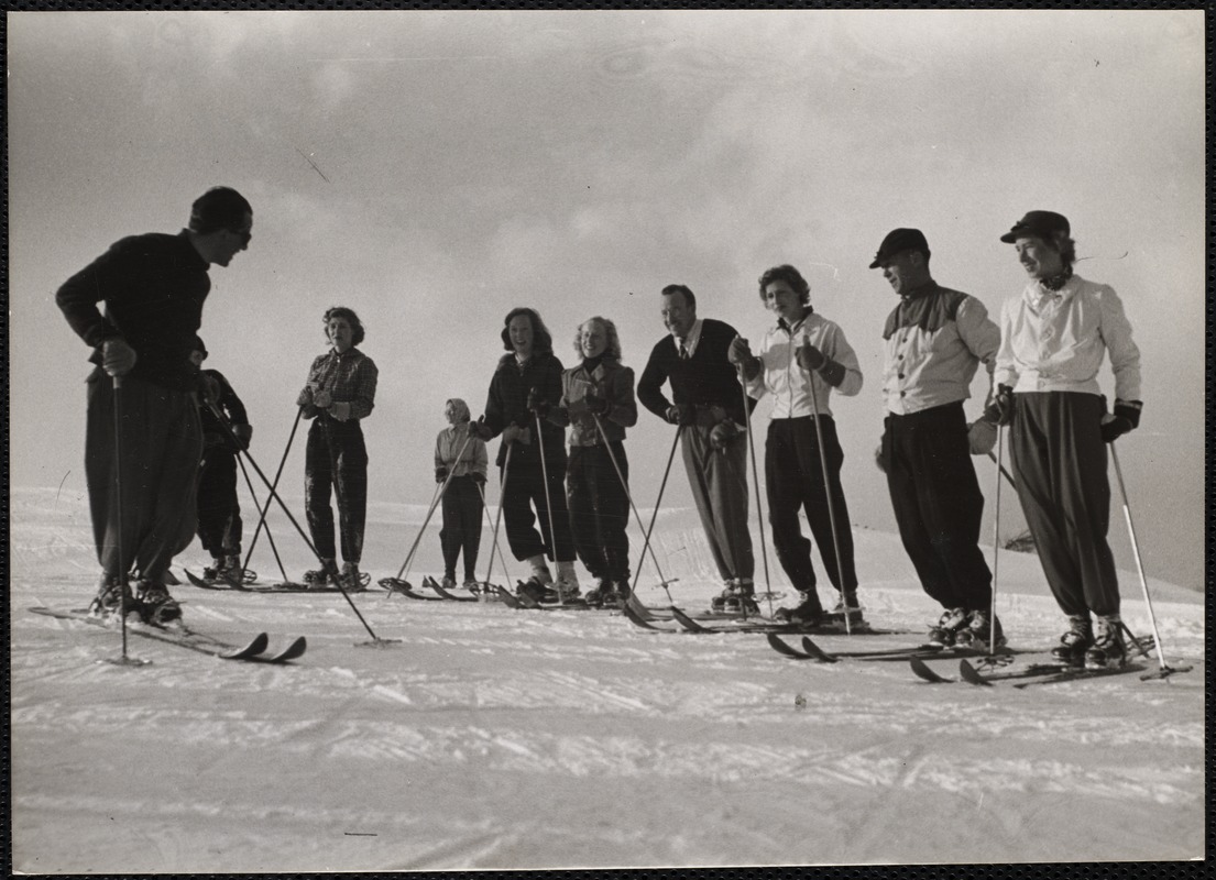 Ski class - Sugar Hill - Franconia, N.H