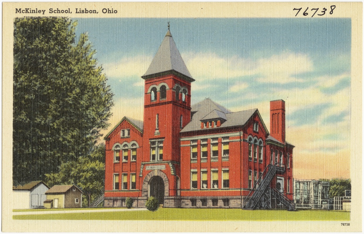 McKinley School, Lisbon, Ohio