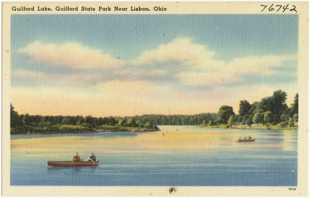 Guilford Lake, Guilford State Park near Lisbon, Ohio - Digital Commonwealth