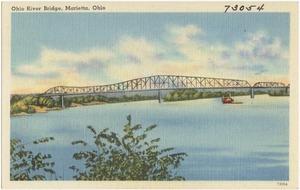 Ohio River Bridge, Marietta, Ohio