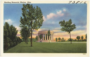 Harding Memorial, Marion, Ohio