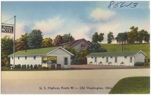 Brown's Motel, U.S. Highway Route 40 -- Old Washington, Ohio