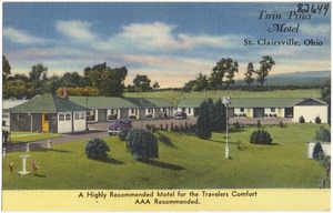 Twin Pines Motel, St. Clairsville, Ohio
