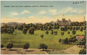 Masonic home and Rickly Memorial Hospital, Springfield, Ohio