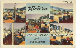 Riviera, cock-tail lounge and restaurant