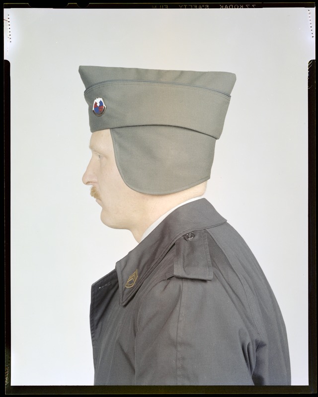 Hats, side view, male