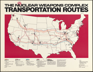The nuclear weapons complex transportation routes