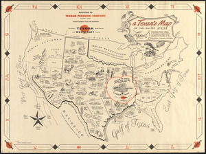 A Texan's map of the United States [of Texas]