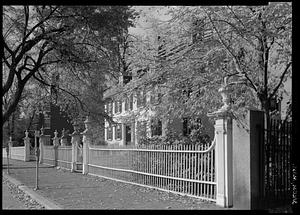 Ropes Mansion, exterior, Salem, MA