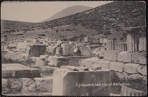 Epidauros, temple of Asclepios