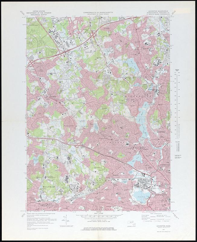 Lexington Quadrangle Massachusetts, Middlesex Co. - Digital Commonwealth