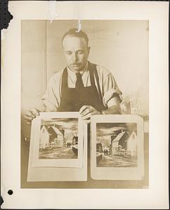 John Gregory, process, lithograph