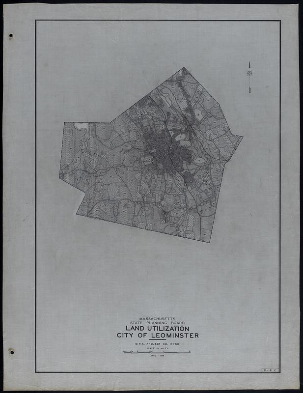 Land Utilization City of Leominster Digital Commonwealth