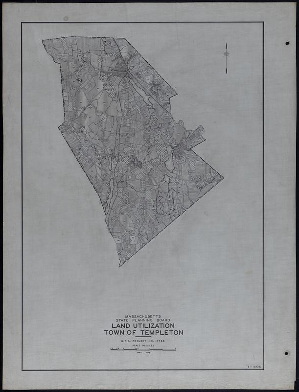 Land Utilization Town of Templeton Digital Commonwealth