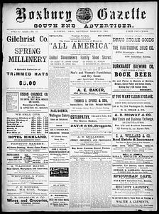 Roxbury Gazette and South End Advertiser, March 28, 1903