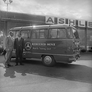 Mercedes-Benz mobile training unit, Ashley Ford, 395 Mount Pleasant Street, New Bedford