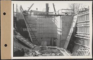 Contract No. 14, East Portion, Wachusett-Coldbrook Tunnel, West Boylston, Holden, Rutland, Shaft 1, West Boylston, Mass., Nov. 14, 1928