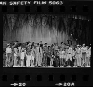 Middle school play “South Pacific”