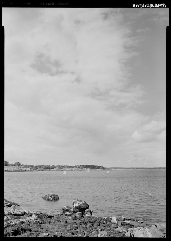 Boats in the harbor, Marblehead