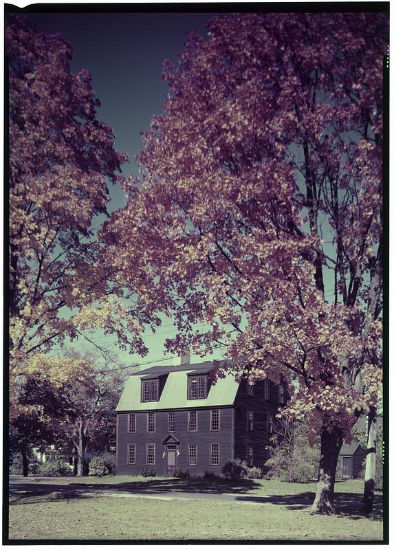 House In Autumn, Boxford - Digital Commonwealth