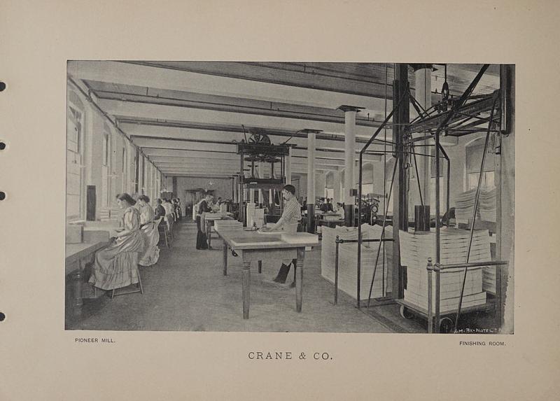 Pioneer Mill, finishing room