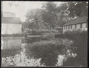 Pond and mill buildings Blake Mills