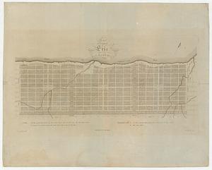 Plan of the town of Erie on Lake Erie