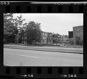 View of Kensington Street from MLK Jr. Blvd., Roxbury, Boston