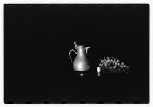 Grapes by a pitcher