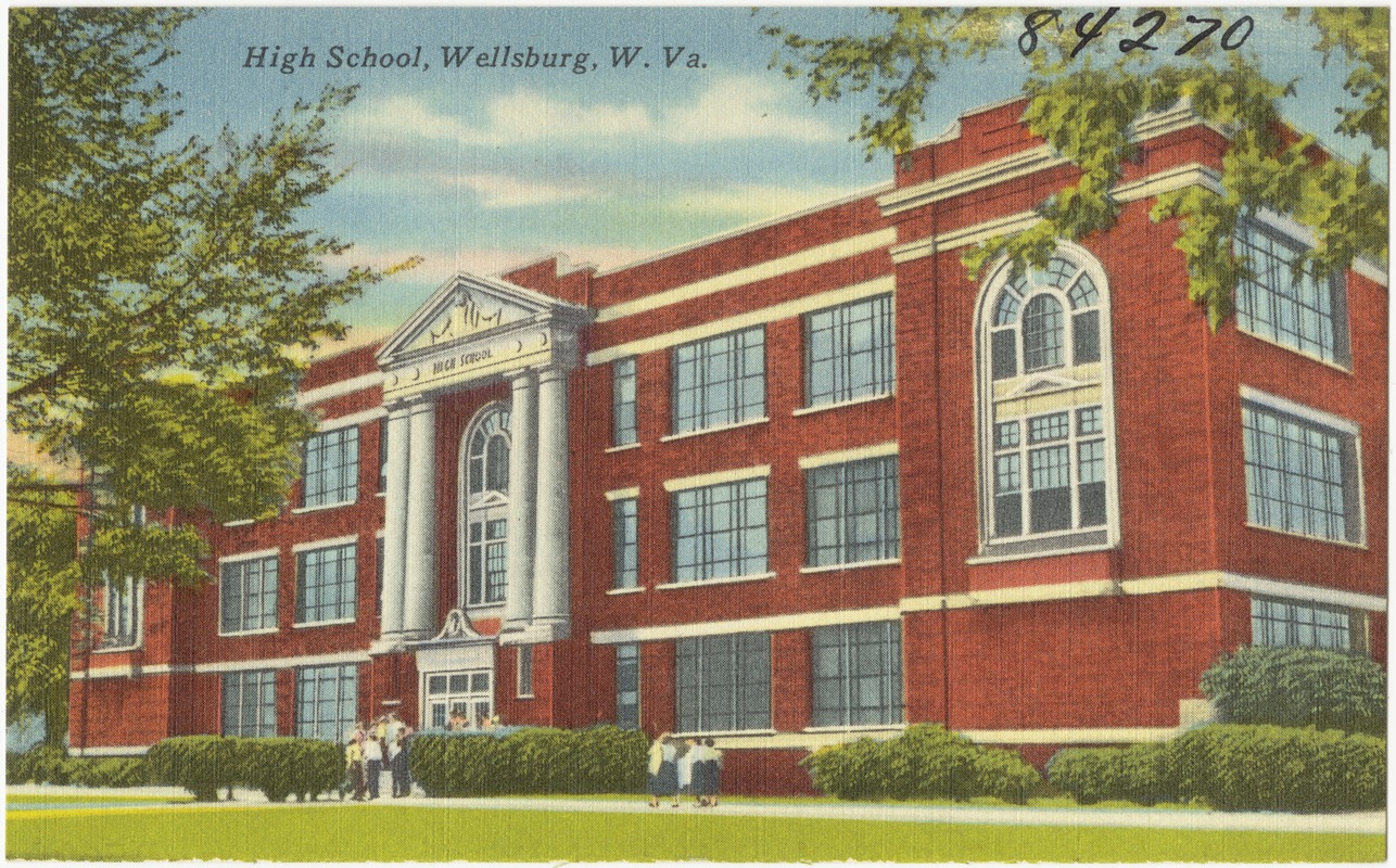 High School Wellsburg W Va Digital Commonwealth high-school-wellsburg-w-va-digital-commonwealth
