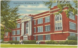 High school, Wellsburg, W. Va.