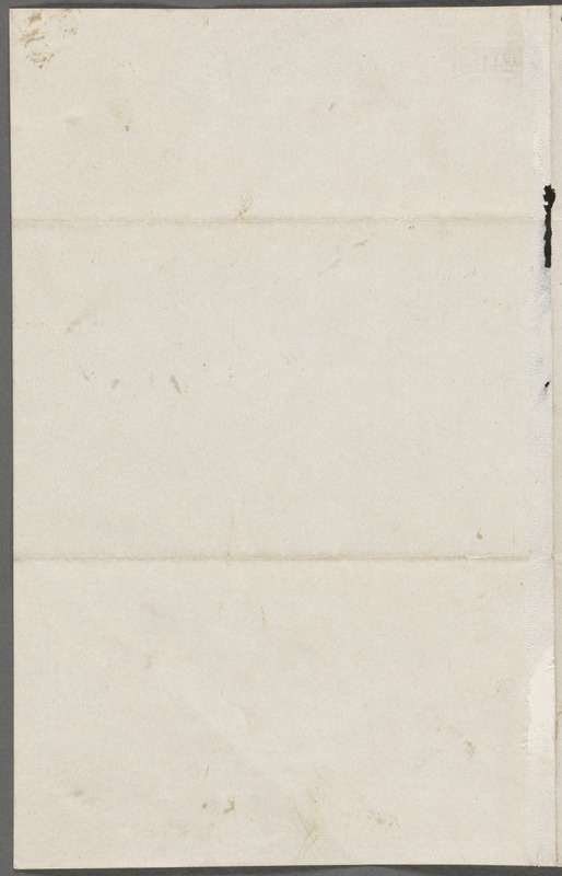 Emily Dickinson, Amherst, Mass., autograph manuscript poem: South winds jostle them, 1862