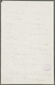 Emily Dickinson, Amherst, Mass., autograph manuscript poem: The Days that we can spare, 1871