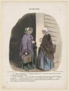 Oui, madame Chaboulard...vingt-quatre épiciers...