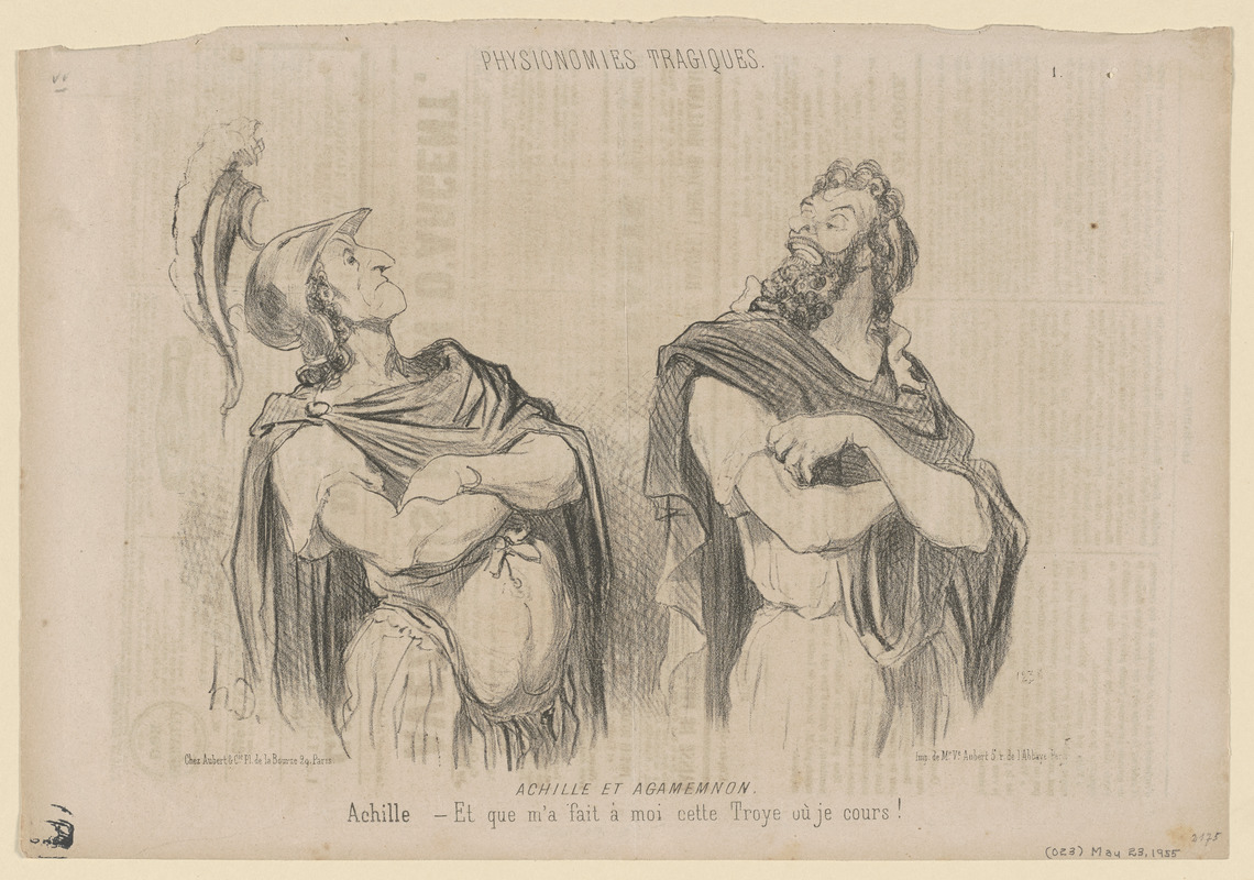 Achille et Agamemnon