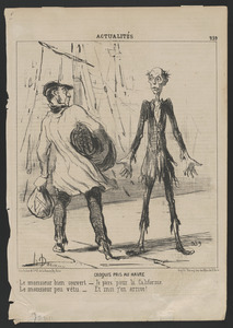 Croquis pris au Havre