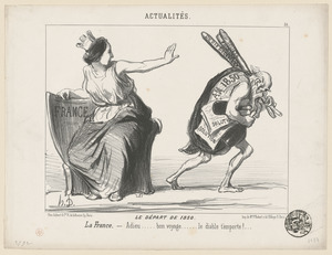Le départ de 1850