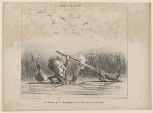 Un chasseur qui à du guignon...