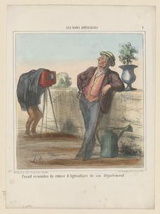Posant en membre du comice d'Agriculture...