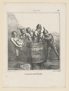 Renouvelé des petites Danaïdes