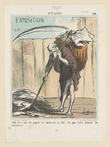 Elle en a usé du papier la diplomatie en 1867...