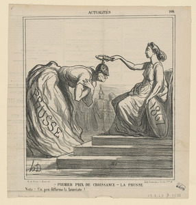 Premier prix de croissance - la Prusse