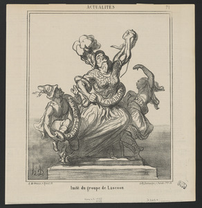 Imité du groupe de Laocoon