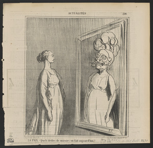La paix - quels drôles de miroirs...