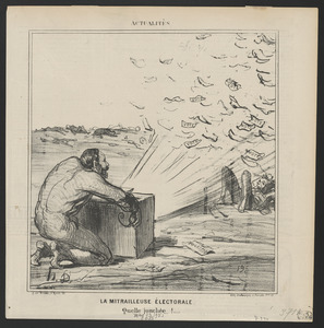 La mitrailleuse électorale