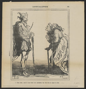 Chère dame, avant de nous donner...